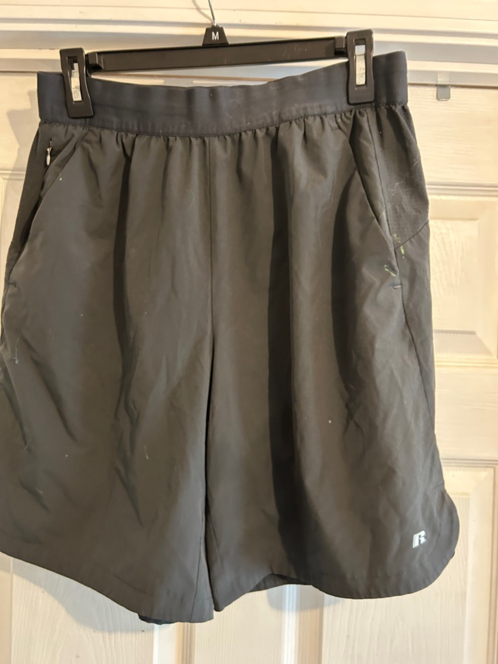 Russell Athletic Men’s Dark Gray Athletic Shorts